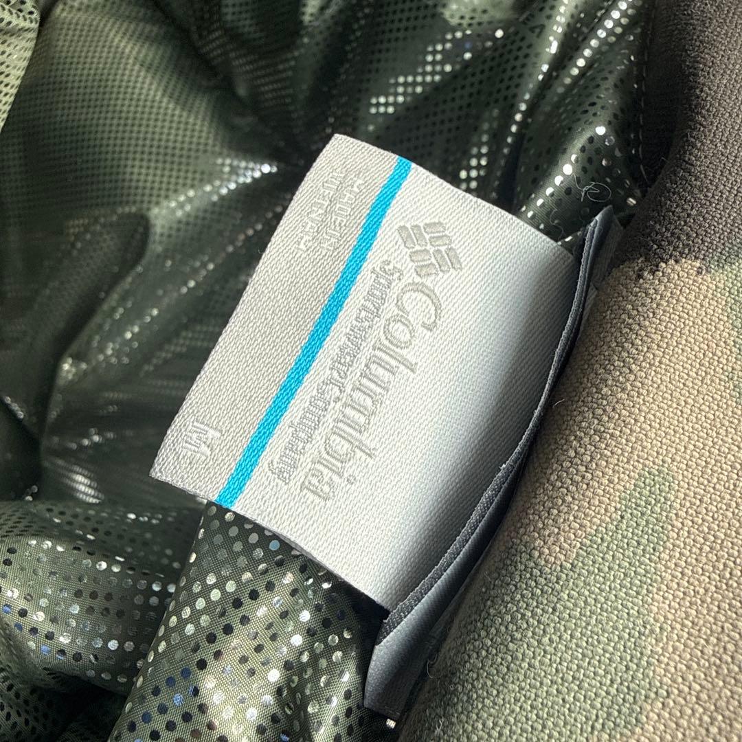 ✨極美品✨ Columbia ダウン 迷彩柄 カモフラージュ M 希少