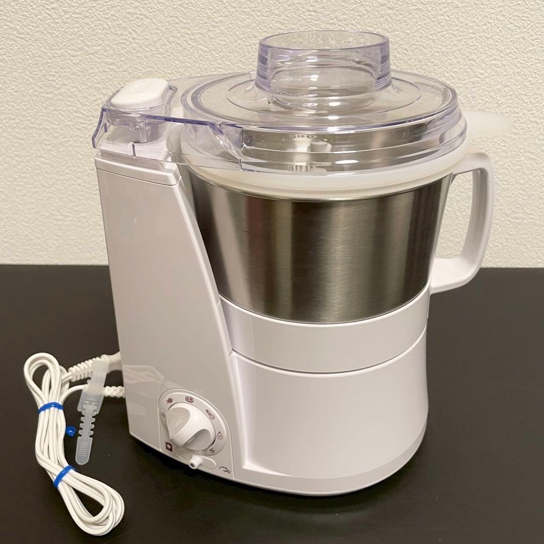 【極美品】山本電気 フードプロセッサー マルチスピード YE-MM24Aホワイト