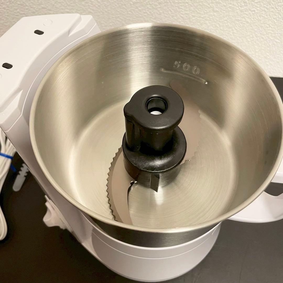 【極美品】山本電気 フードプロセッサー マルチスピード YE-MM24Aホワイト