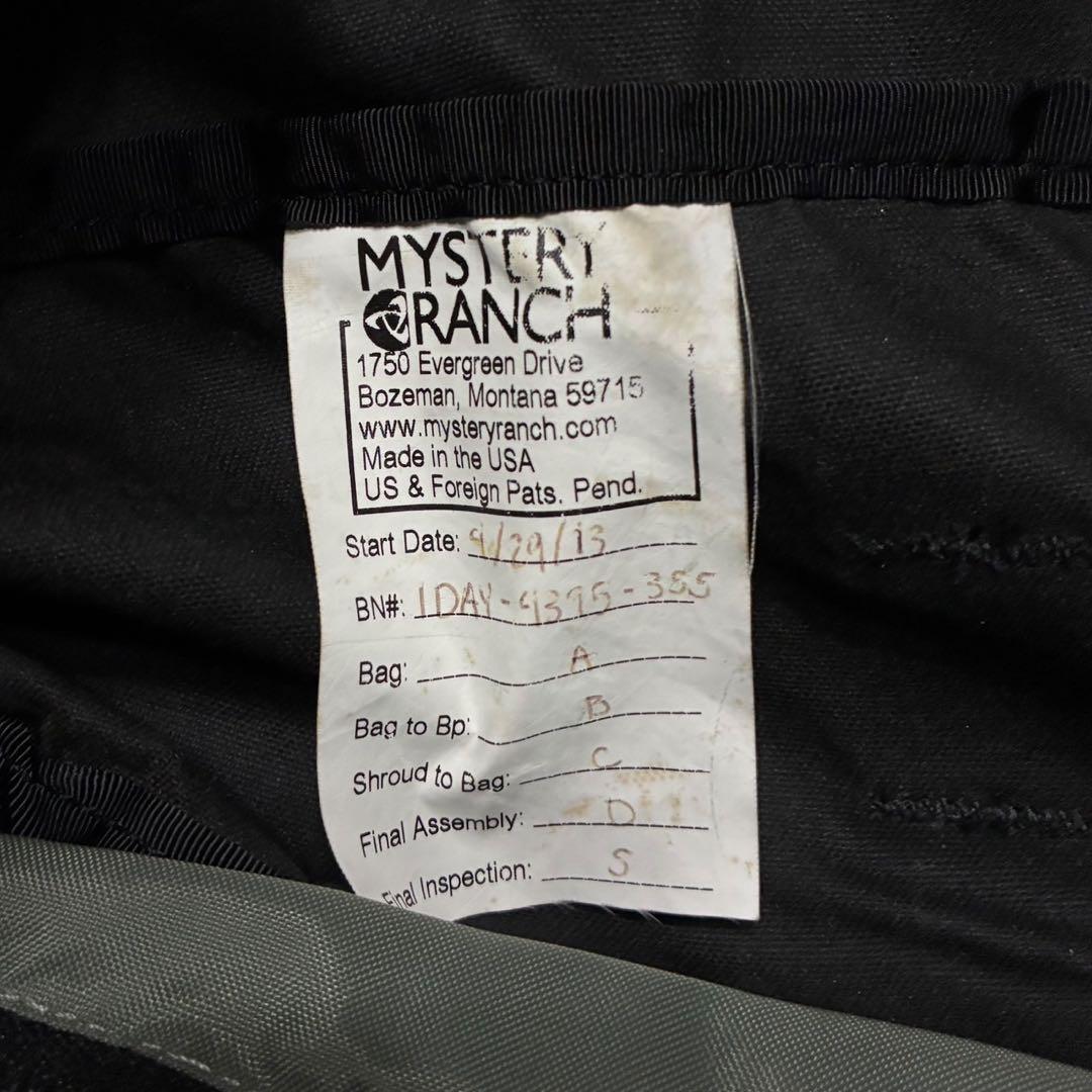 MYSTERY RANCH ミステリーランチ ワンデイアサルト ブラック