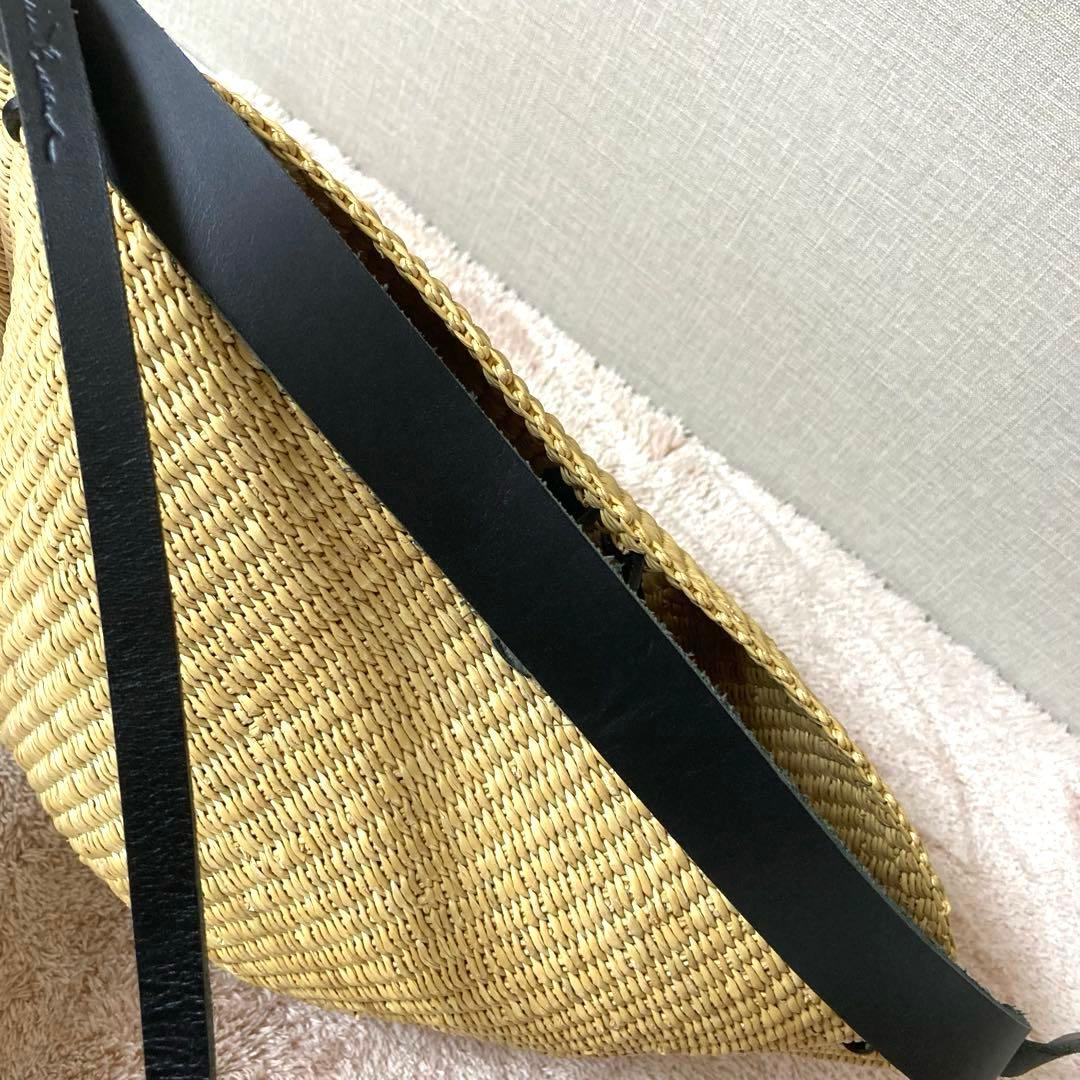 [本日限定]新品 イネスブレッサンド　MEDIUM WALNUT かごバッグ