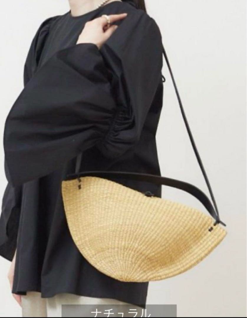 [本日限定]新品 イネスブレッサンド　MEDIUM WALNUT かごバッグ