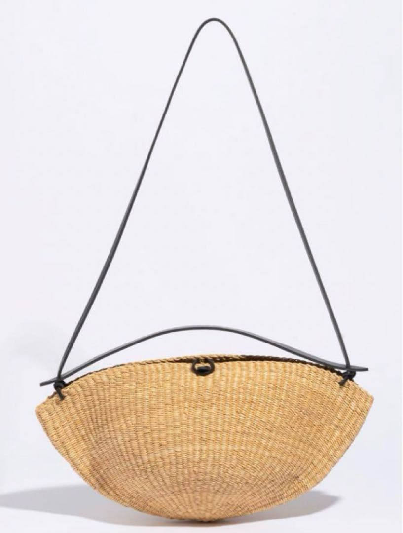 [本日限定]新品 イネスブレッサンド　MEDIUM WALNUT かごバッグ