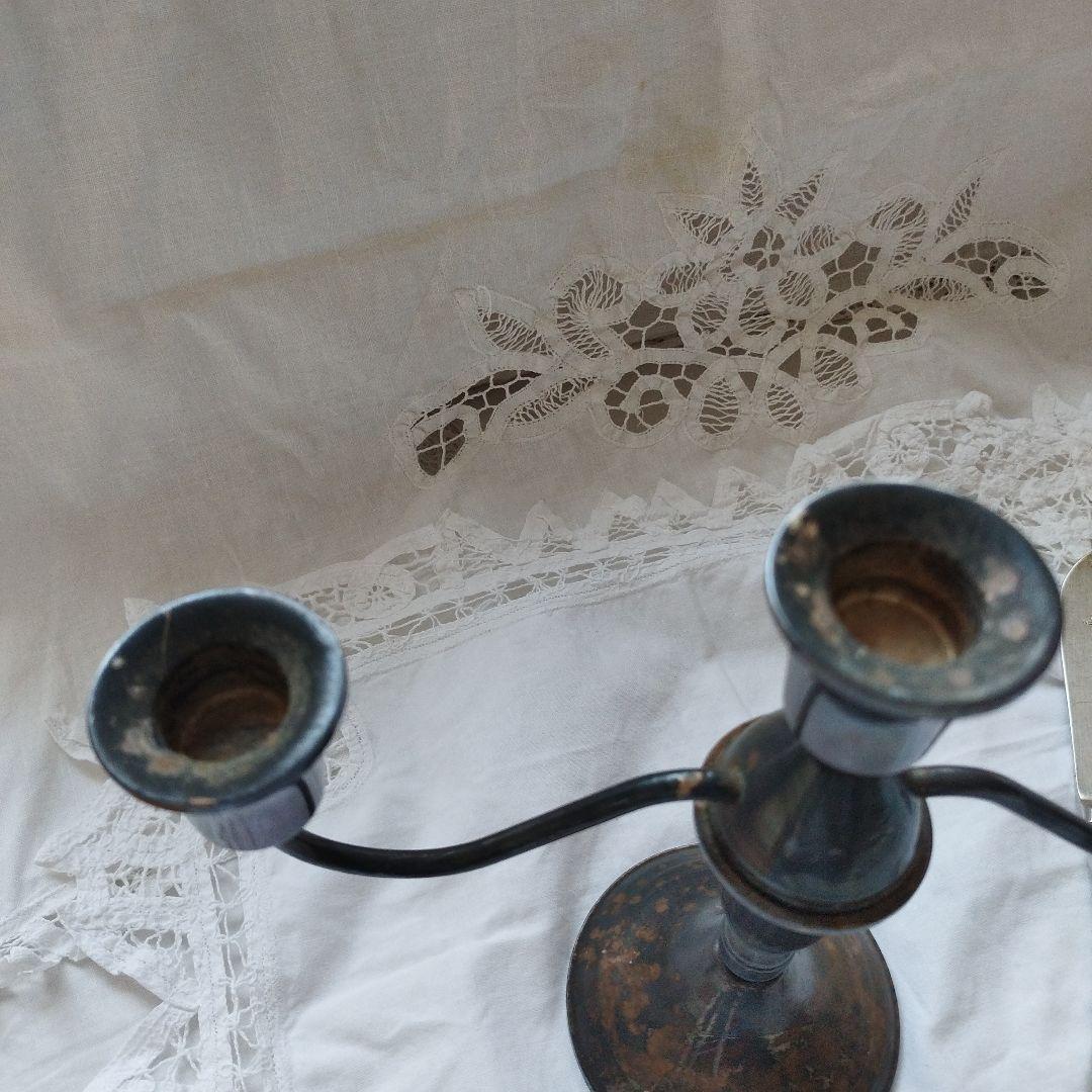 アメリカ製 Duchin Creation スターリングキャンドルスタンド