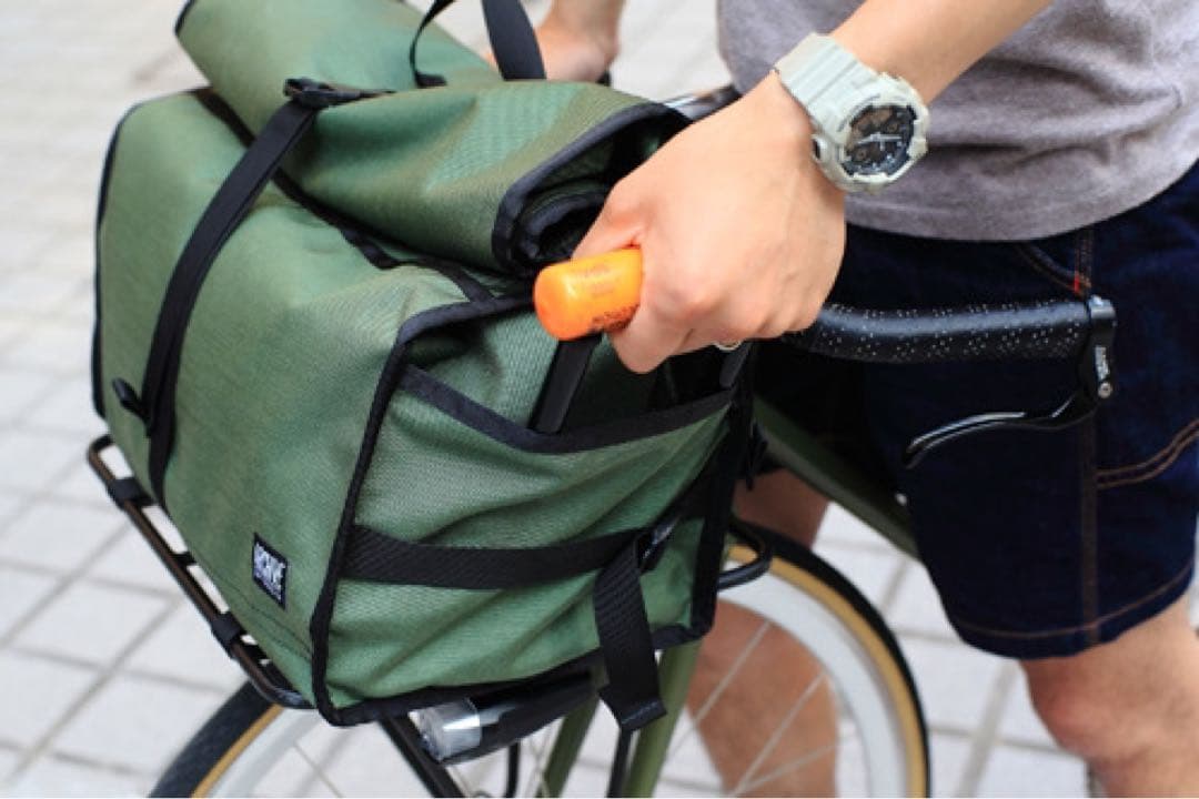 ブルーラグ　archive フロントラックバック　バイクパッキング