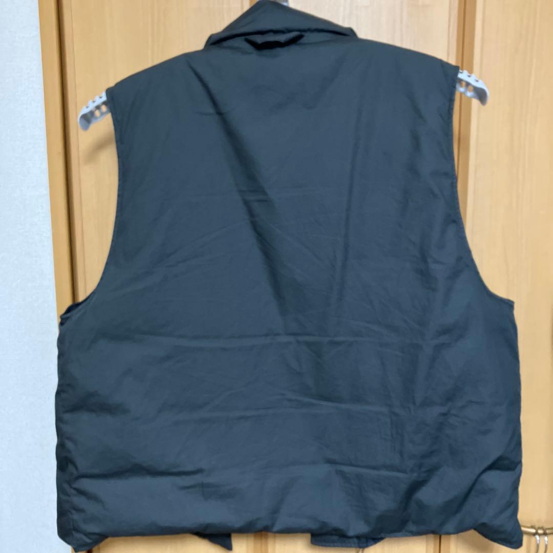 無印良品 MUJI LABO 2022AW 高密度織り撥水ダウンベスト L-XL