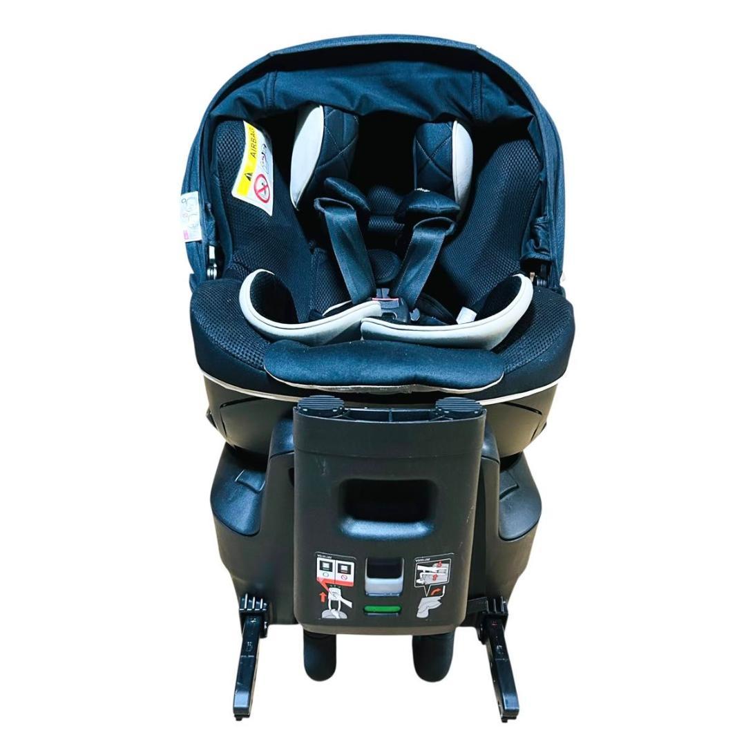 極美品 エールベベ クルット 6i グランス ISOFIX チャイルドシート