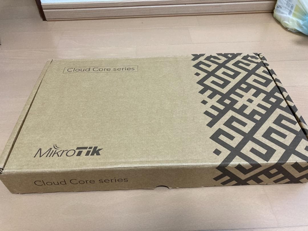 MikroTik 有線LANルーター CCR2004-16G-2S+
