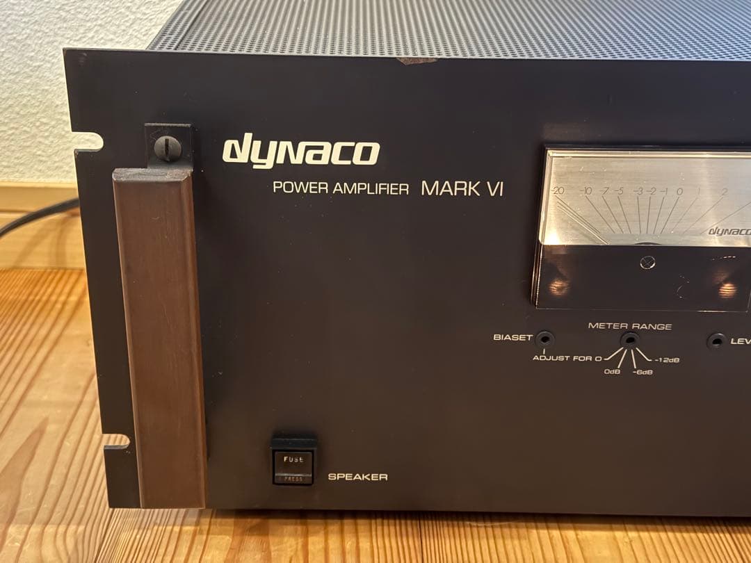① DYNACO Mark-VI ダイナコ　真空管　パワーアンプ　⚠️説明必読