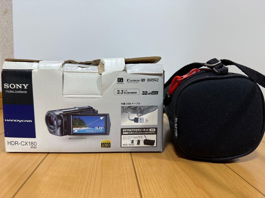 SONY HDR-CX180 ビデオカメラ