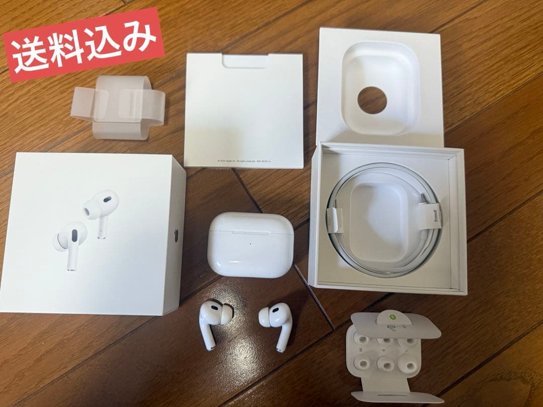 Apple純正 AirPods Pro（第2世代）ライトニング充電端子。