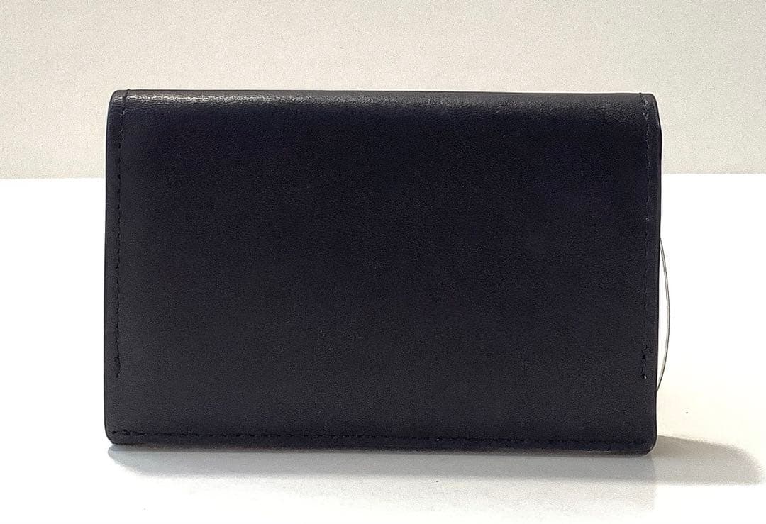 新品★ポールスミス★マーケトリーストライプラビット名刺入れカードケース★ブラック