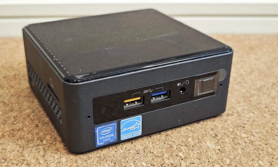ミニPC INTEL NUC7JY Celeron4005 Mem4GB eMMC32GB