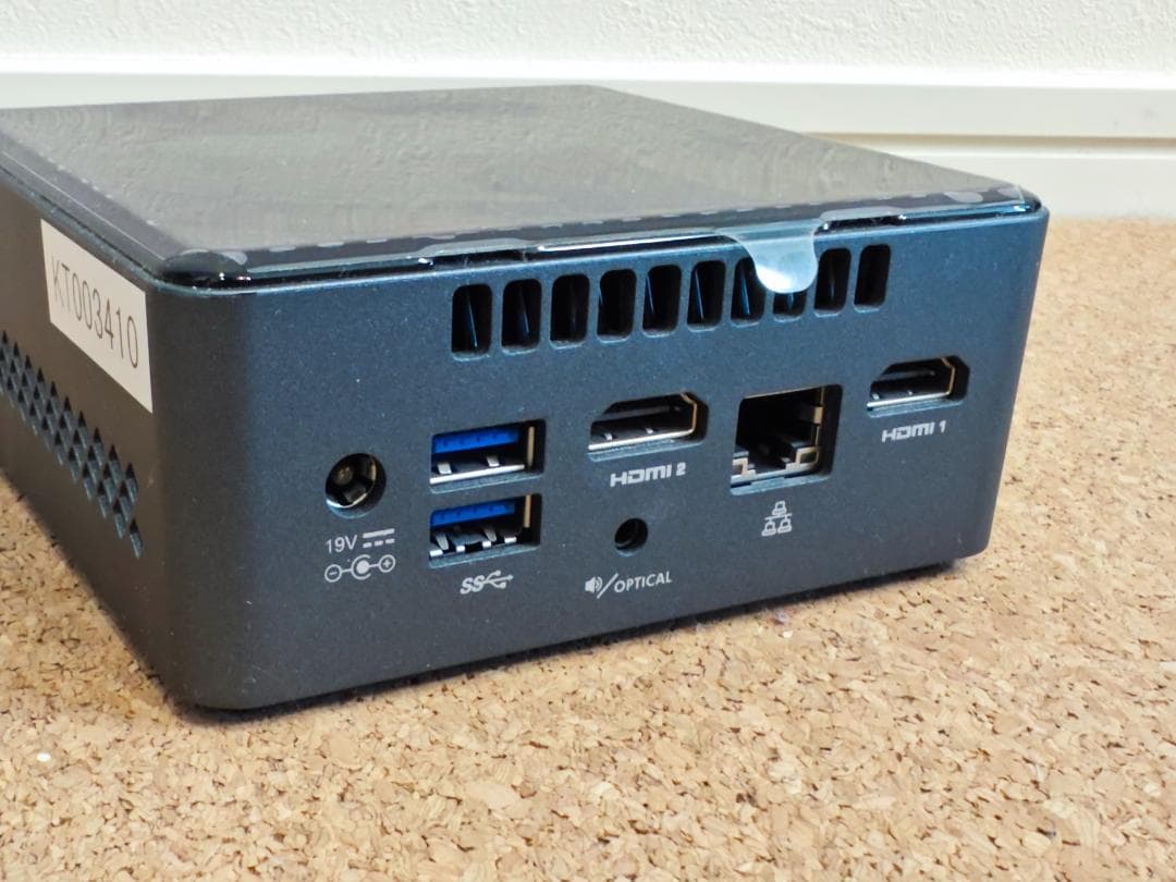 ミニPC INTEL NUC7JY Celeron4005 Mem4GB eMMC32GB