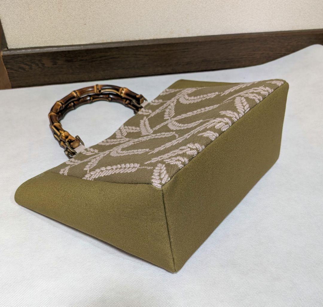 ハンドメイド　トートバッグ　ミナペルホネン