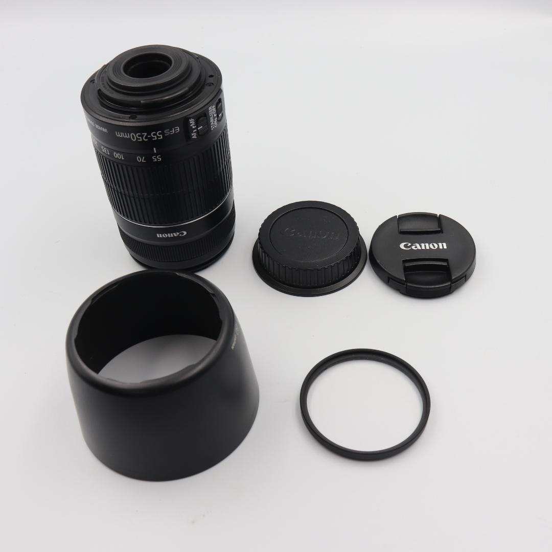 レンズ(ズーム) Canon EF-S 55 -250mm F4.5-5.6 IS II 279