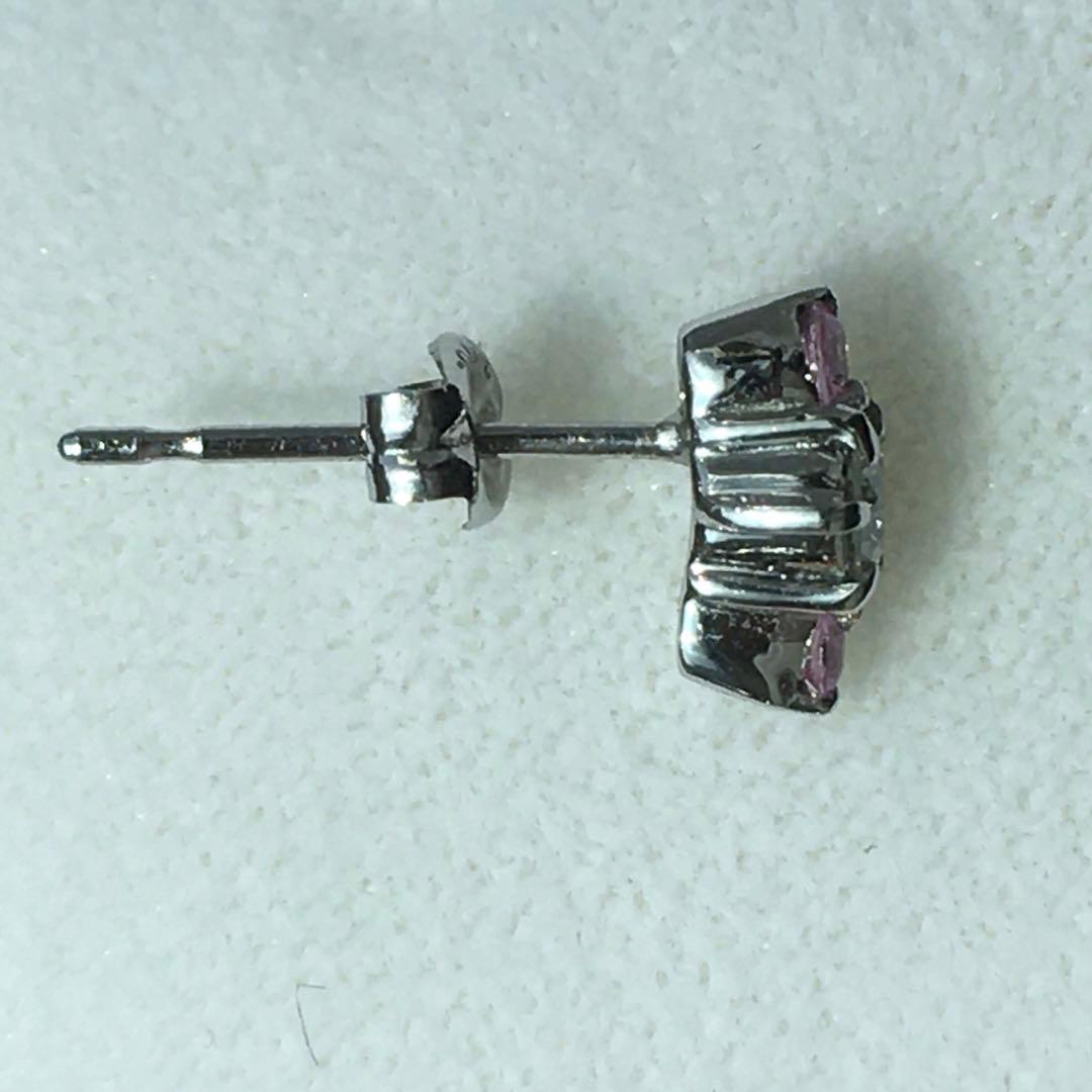 PT 0.1ctダイヤピアス(片耳用)