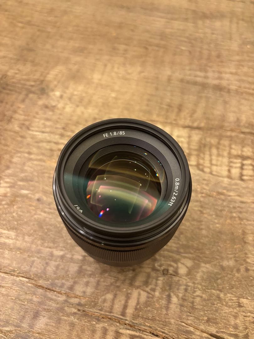 SONY FE 85mm F1.8 SEL85F18 プロテクター付き
