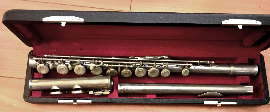 シルバー フルート本体 16キー ケース付き ムラマツ TOKYO刻印