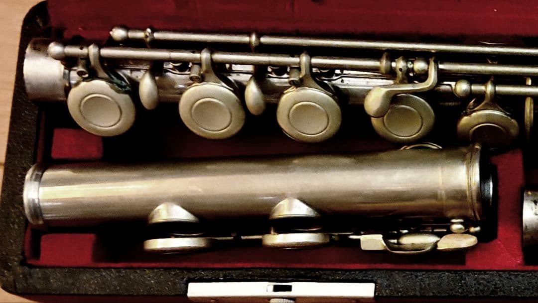 シルバー フルート本体 16キー ケース付き ムラマツ TOKYO刻印