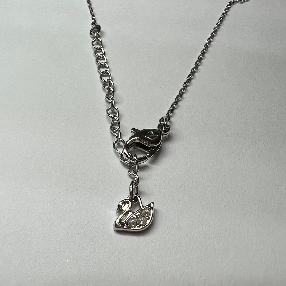 【美品】スワロフスキー　ネックレス＆ピアス　Sparkling Dance