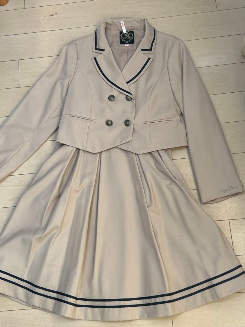 メゾピアノ卒業式160cm 女の子★ブラウスあり★