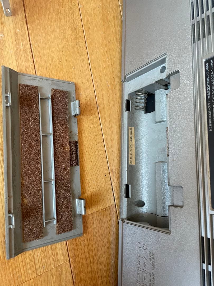 AIWA アイワ ラジカセ CS-90X ジャンク 昭和レトロ