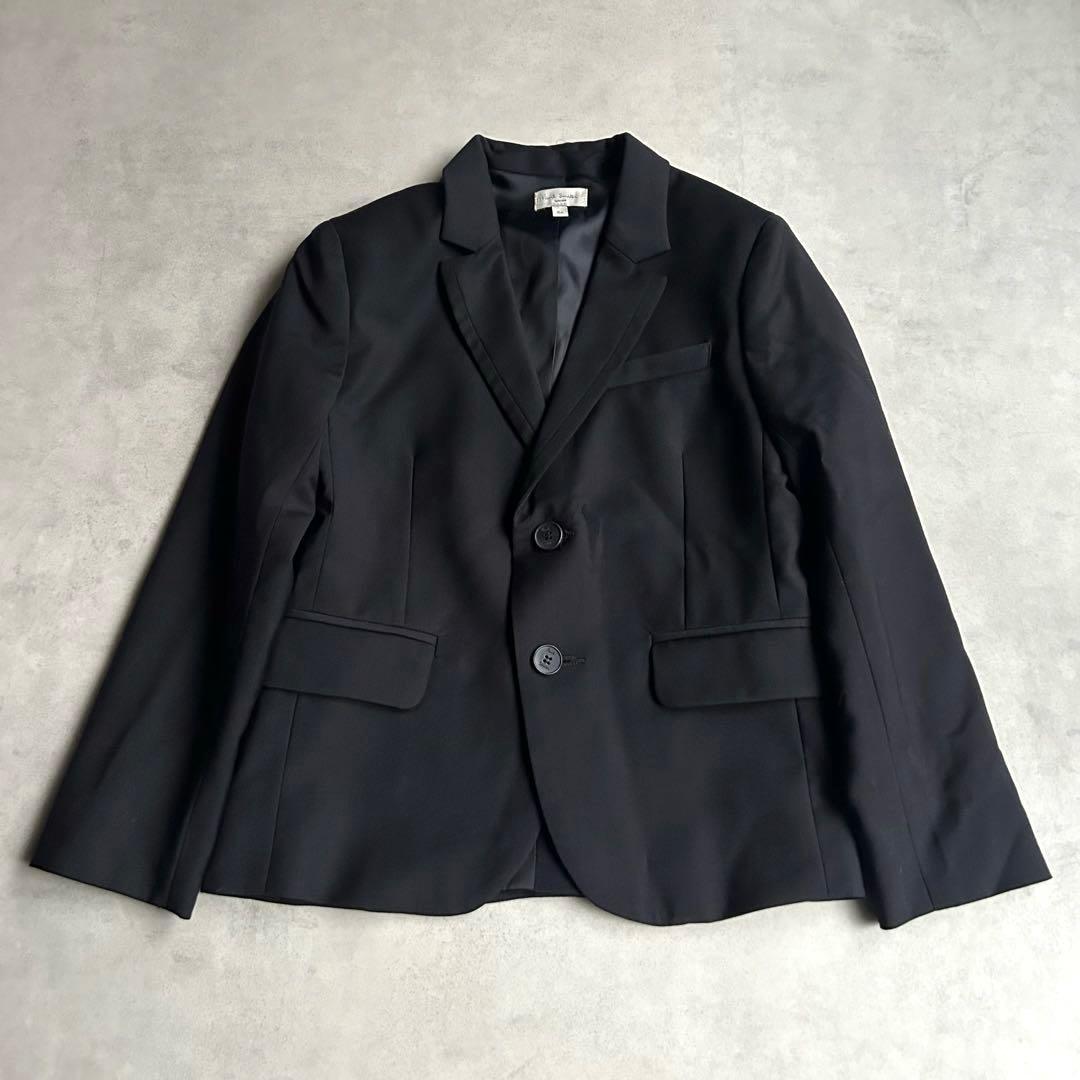 美品✨ポールスミス 120cm スーツ セットアップ　 総裏 2B 裏地柄 黒