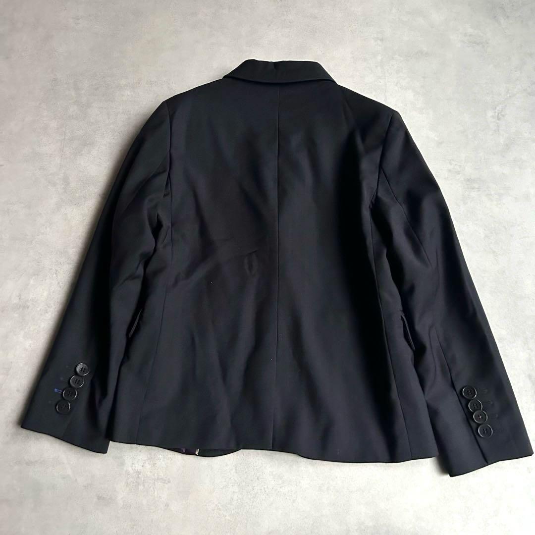 美品✨ポールスミス 120cm スーツ セットアップ　 総裏 2B 裏地柄 黒
