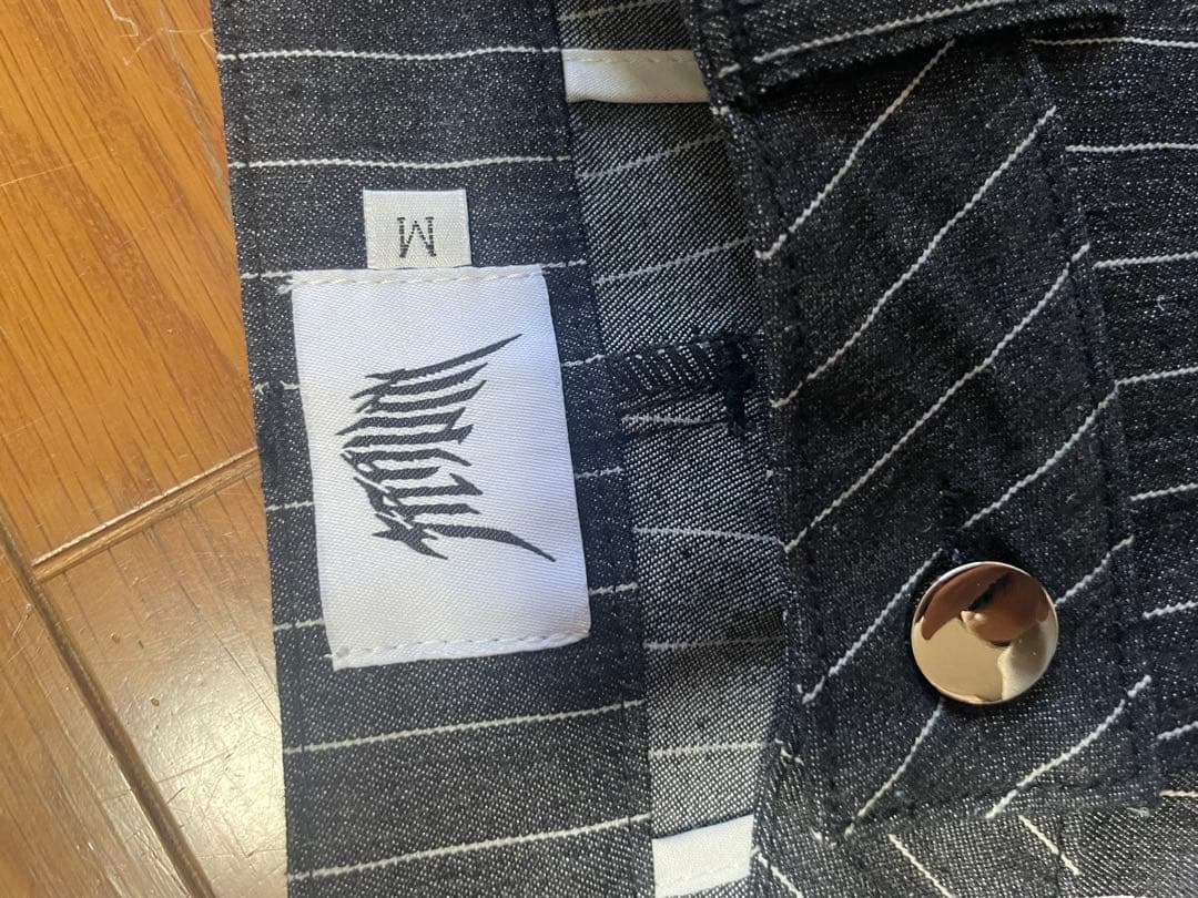 traum stripe denim pants 完売品