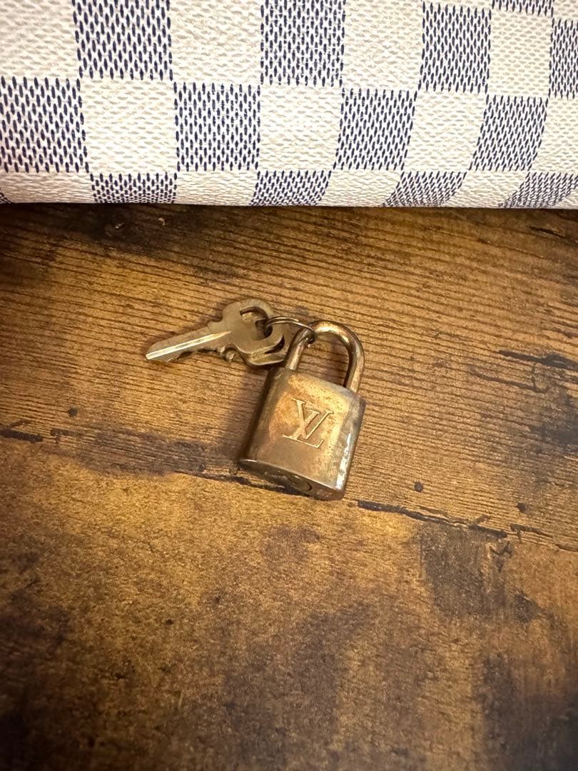 ルイヴィトン スピーディ25 ダミエ アズール N41534 巾着袋付き