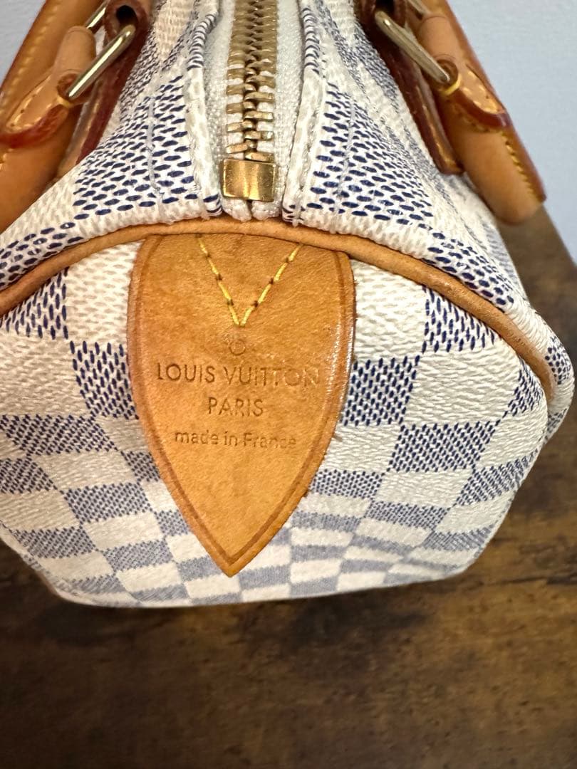 ルイヴィトン スピーディ25 ダミエ アズール N41534 巾着袋付き