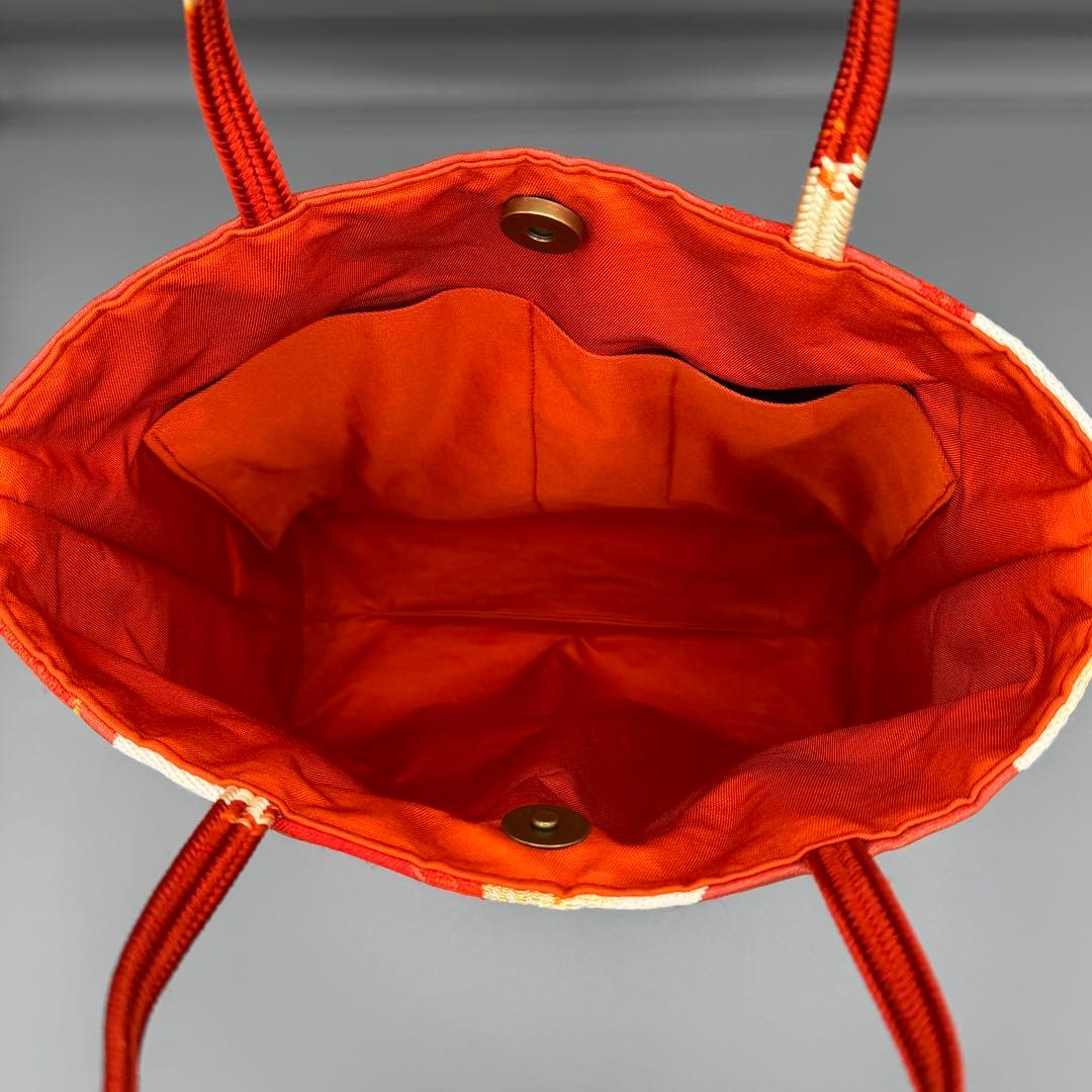 【おまとめ専用】帯 リメイク トートバッグ 赤 梅 /シルバー 鶴