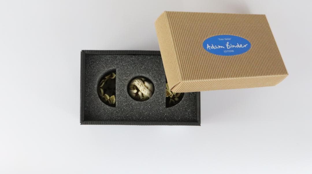 世界1000体限定 アダムバインダー ヤマネ 彫刻 フィギュア