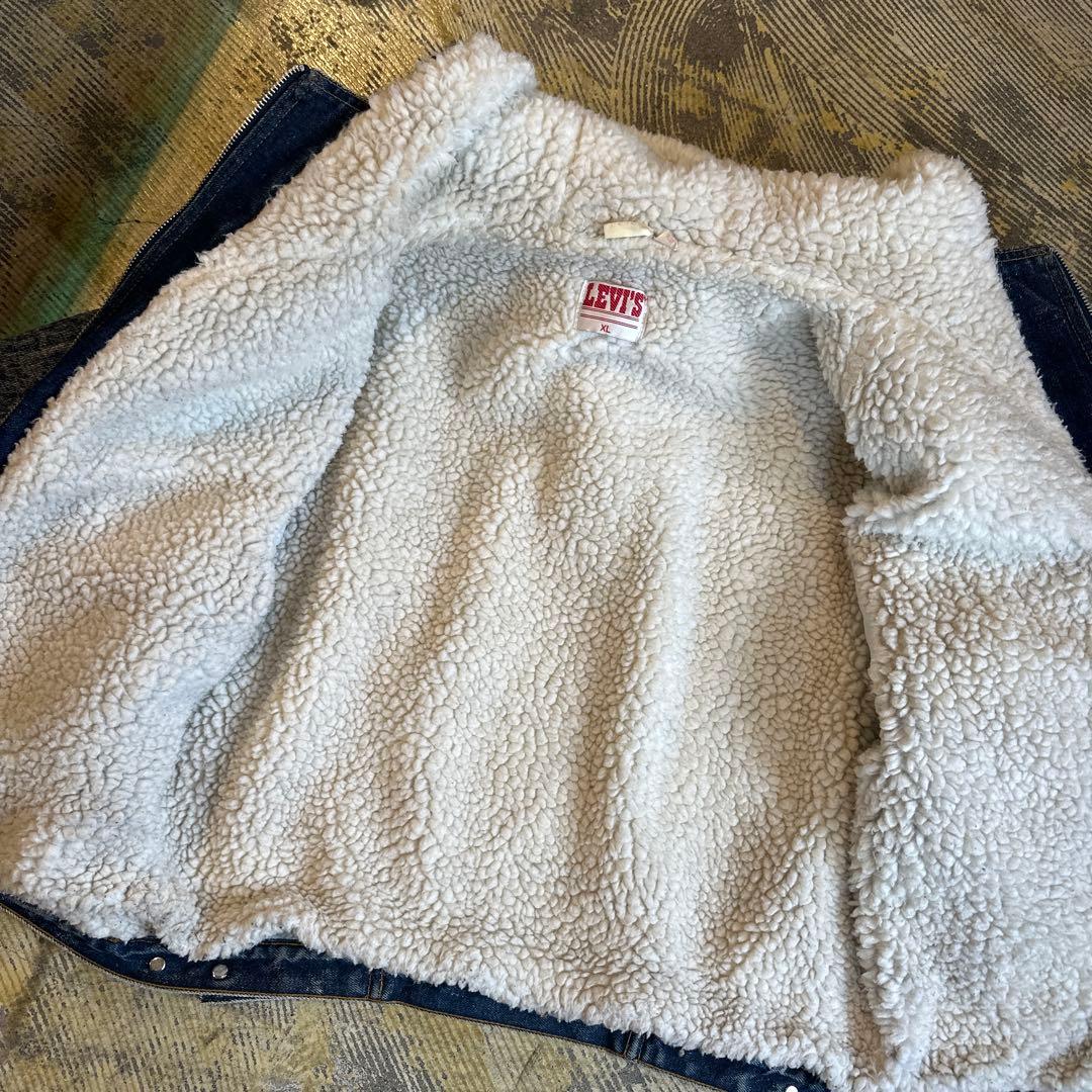 超希少 リーバイス levi's シルバーメダル 80s ボアデニムジャケット