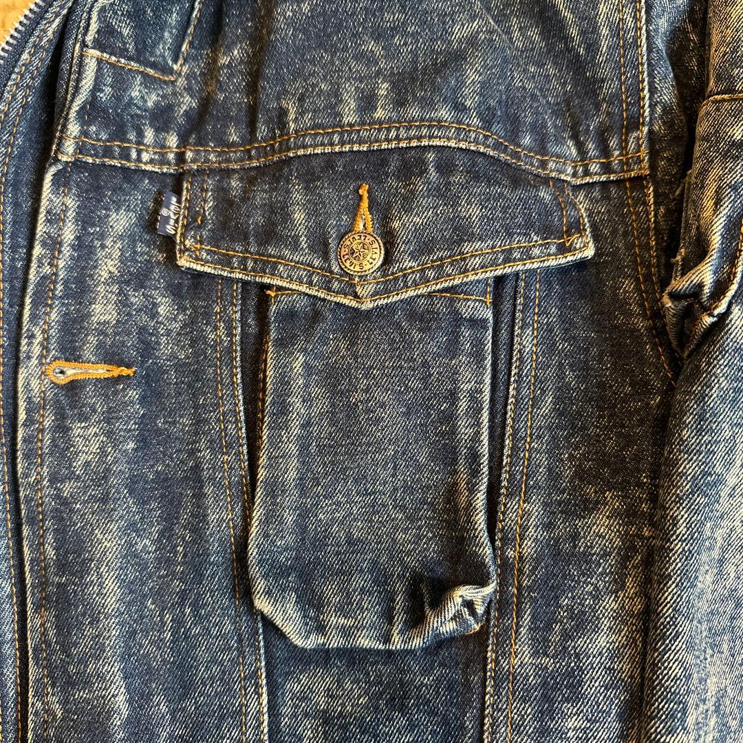 超希少 リーバイス levi's シルバーメダル 80s ボアデニムジャケット