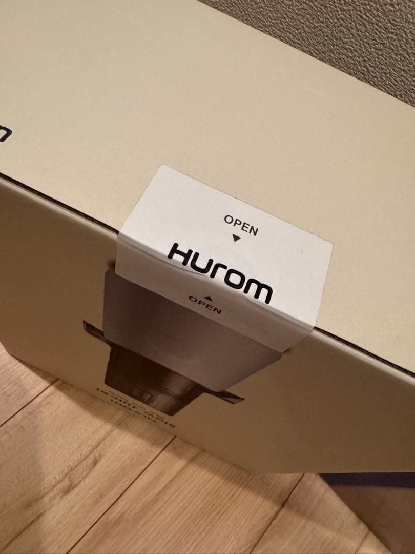 新品未開封　ヒューロム　スロージューサー　H310A