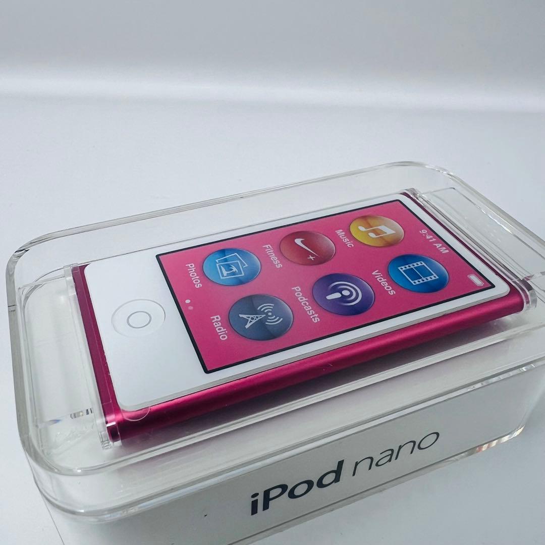 【新品未開封】iPod nano 第7世代 16GB ピンク MD475J/A