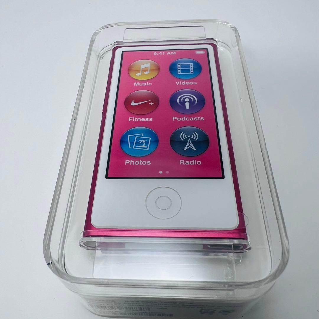 【新品未開封】iPod nano 第7世代 16GB ピンク MD475J/A