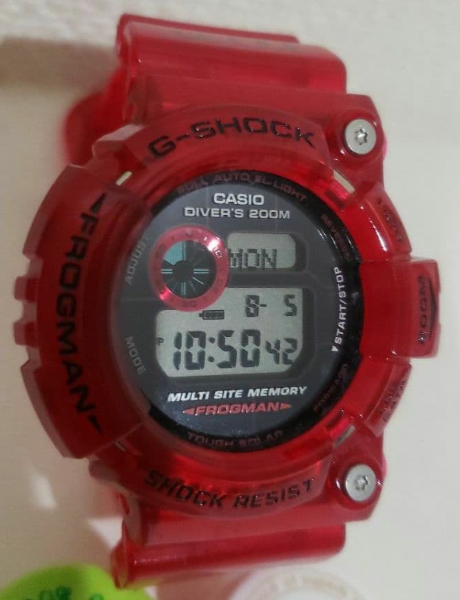 カシオ　フロッグマン イルクジ