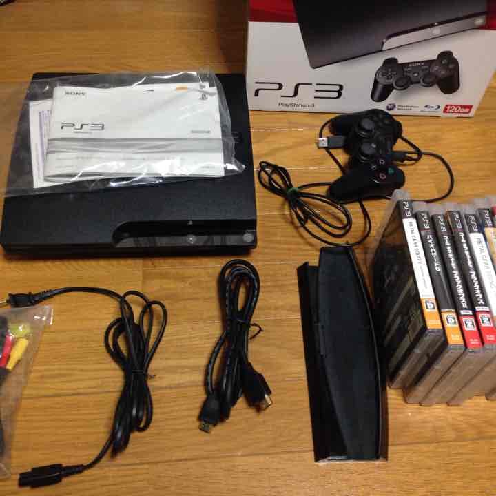 ps3本体 ゲームソフト8本 セット