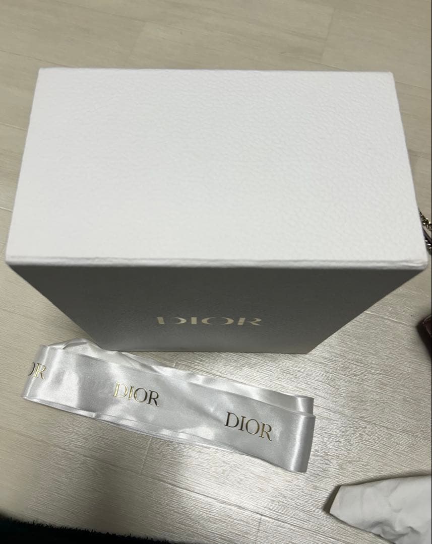 u*可様 Lady Dior バッグ ミニ レッド