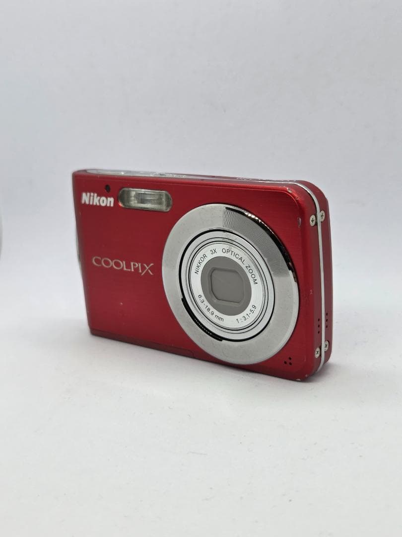 【スマホ転送OK】ニコン Nikon COOLPIX S210 レッド