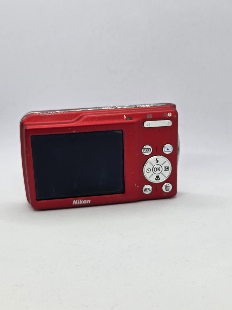 【スマホ転送OK】ニコン Nikon COOLPIX S210 レッド