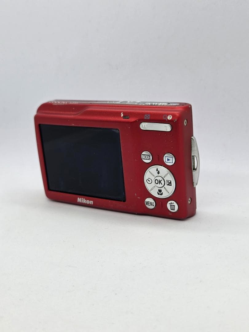 【スマホ転送OK】ニコン Nikon COOLPIX S210 レッド