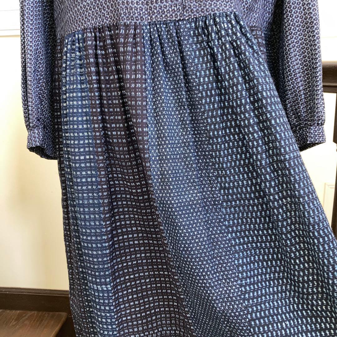 古布リメイクワンピース