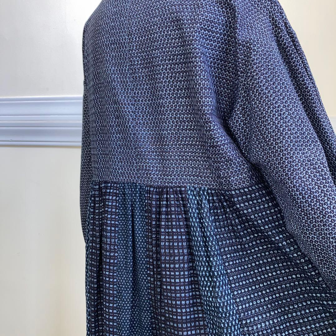 古布リメイクワンピース