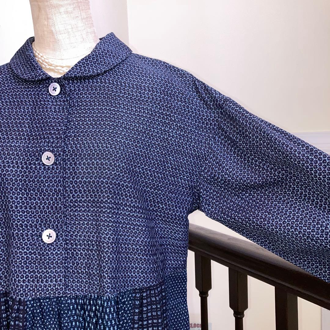 古布リメイクワンピース