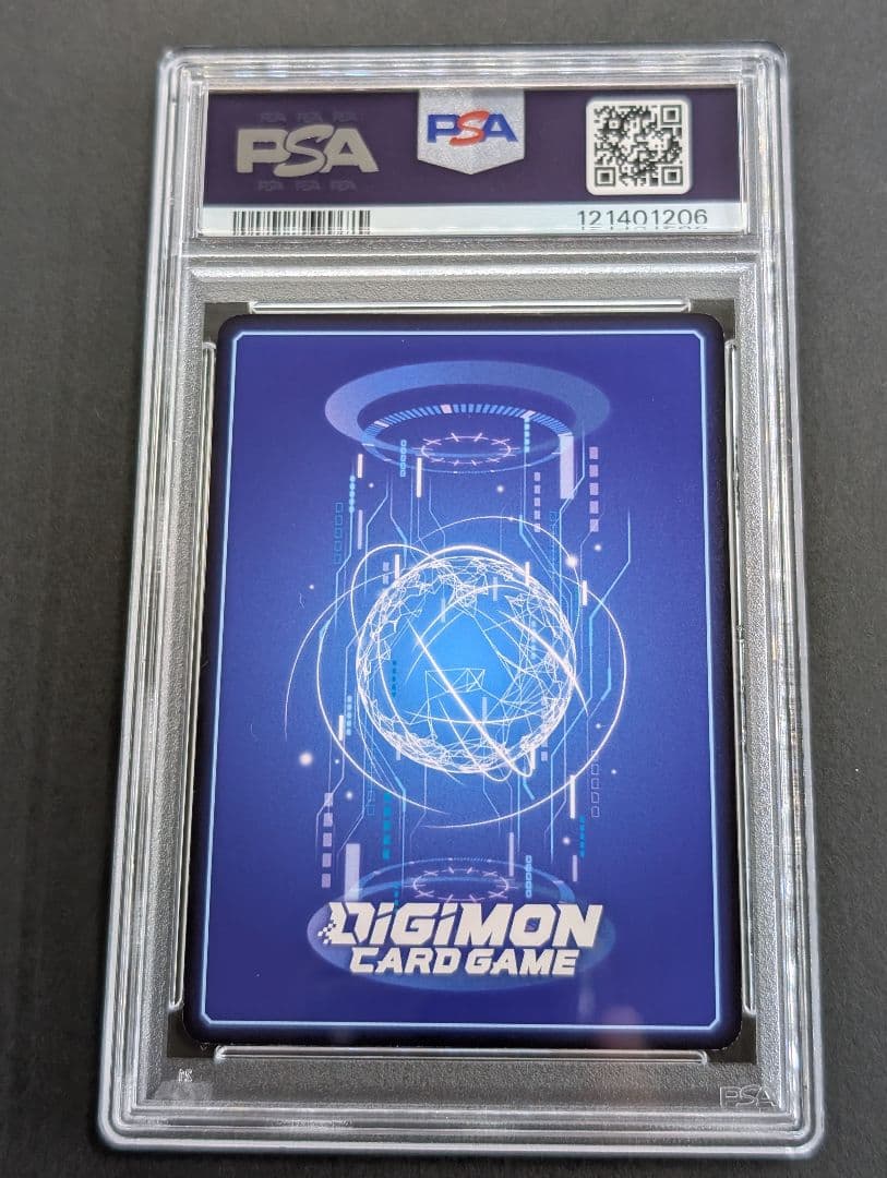 デジモンカード　エンジェウーモン ACE　パラレル　PSA9　BT15-038