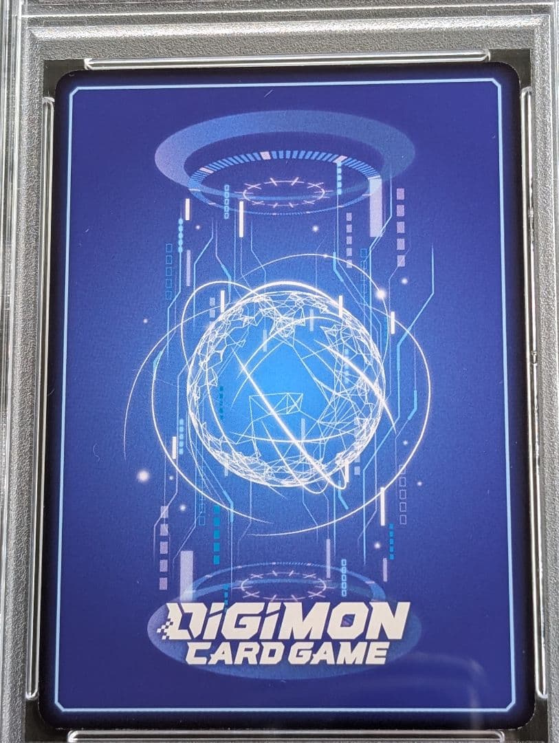 デジモンカード　エンジェウーモン ACE　パラレル　PSA9　BT15-038